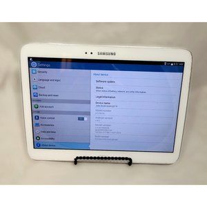 Samsung Galaxy Tab 3 10.1 Inch GT-P5210 White 16 GB Charger Bundle